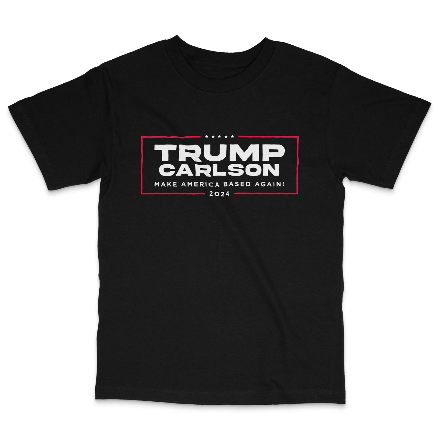 Trump Carlson 2024 Black T-Shirt